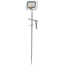 Digitalt sliktermometer med grydeklemme Olietermometer i rustfrit stål med 180 graders roterende sonde til grillning Frituresteg BBQ Madlavning Hvid | CDON Outlet