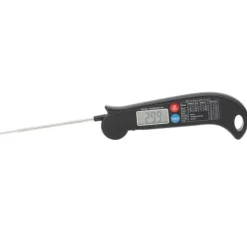 digitalt termometer med foldbar sonde madtemperaturmåler høj nøjagtighed køkkenudstyr Outlet