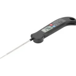 digitalt termometer med foldbar sonde madtemperaturmåler høj nøjagtighed køkkenudstyr Outlet
