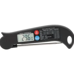 digitalt termometer med foldbar sonde madtemperaturmåler høj nøjagtighed køkkenudstyr Outlet