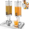 Drikkevareautomater>Dobbelt dispenser til juice, afkølede drikke, 2 x 3L