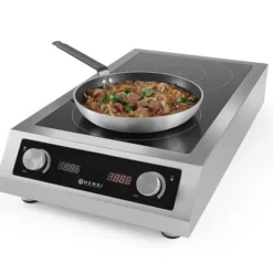 Kogeplader>Dobbelt induktionskomfur 2x 3500W model 7000 Hendi 239346
