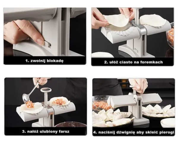 DOBBELT MASKINE TIL MADE PIEROGI E-6281 Clearance