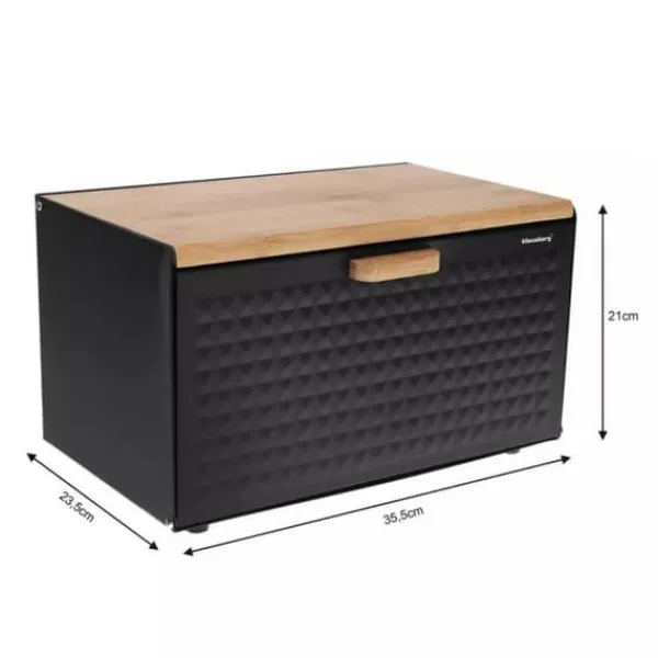 DOBBELT-SIDET BRØDKRAFT KLAUSBERG KB-7425 mat sort Outlet