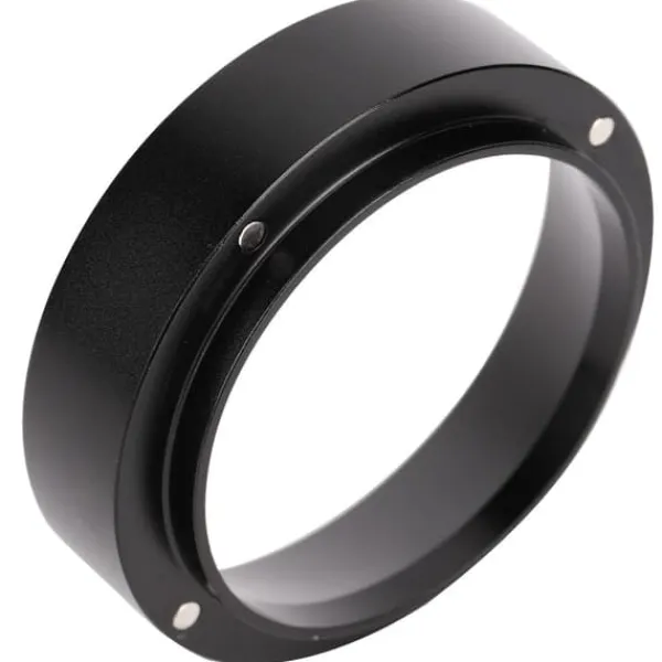 Kaffemaskiner Til God Kaffe>doseringsring til kaffepulver med magnetisk reservedel til kaffemaskine, sort 51 mm med magnetisk