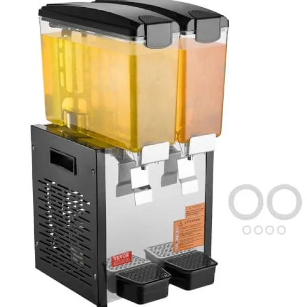 Drikkevareautomater>Drikkevareautomat, 20 L, 33x40.5x69 cm, Rustfrit stål