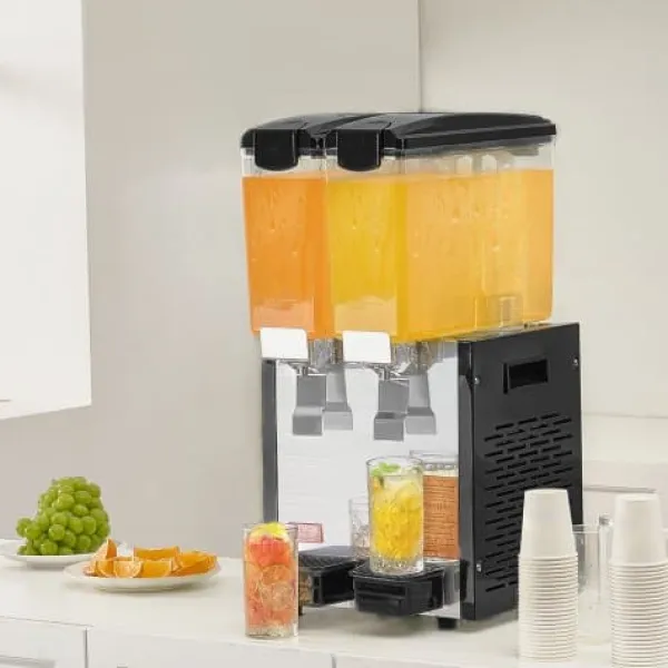 Drikkevareautomater>Drikkevareautomat, 20 L, 33x40.5x69 cm, Rustfrit stål