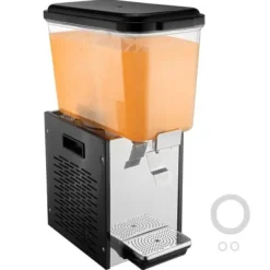 Drikkevareautomat, 18 L, 25x45.5x67 cm, Rustfrit stål Outlet