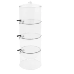 Drikkevarebeholder, 3-lags design, iskammerfunktion,Klar Clearance