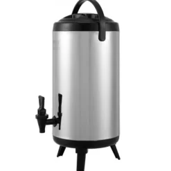 Drikkevareautomater>Drikkevaredispenser, 24x47,5 cm, rustfrit stål, isoleret