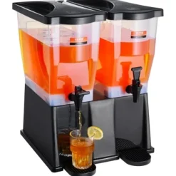 Drikkevareautomater>Drikkevaredispenser, 45x41.5x53 cm, plast, med stativ og tappehane