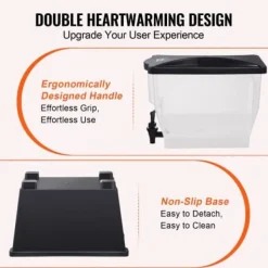 Drikkevaredispenser, 45x20,4x53 cm, Plast Clearance