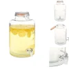 Drikkevareautomater>Drikkevaredispensere - Living vanddispenser XXL med tappehane gennemsigtig 8 l glas