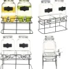 Drikkevaredispensersæt 2 stk. Med stativ 2 x 4 l glas - Vanddispenser - Vanddispensere - Home & Living Best