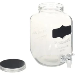 Drikkevaredispensersæt 2 stk. Med stativ 2 x 4 l glas - Vanddispenser - Vanddispensere - Home & Living Best