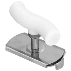 Dåseåbnere>Dåseåbner i rustfrit stål Bærbar manuel flaskeåbner med ergonomisk håndtag Praktisk at bruge til KitchenWhite