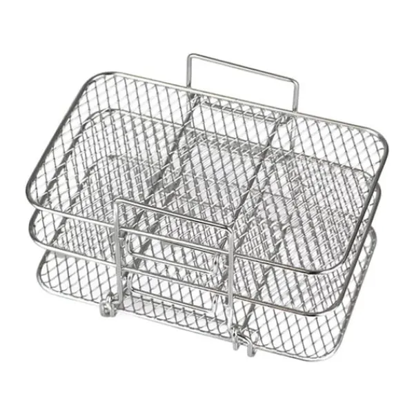 Dual Air Fryer Rack kompatibel för Ninja Multi Layered Dehydrator Racks 304 rostfritt stål Dual Air Fryer Stativ Stativ Air Fryer Tillbehör Clearance