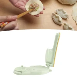 Dumpling Maker Presser Hurtigpresseform PP Plast Husholdningskøkkenværktøj Lysegrøn Hot
