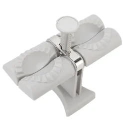Dumpling Mold Machine Automatisk ABS og rustfrit stål dobbelthoved dumpling maker til hjemmekøkken Sale
