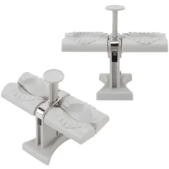 Dumpling Mold Machine Automatisk ABS og rustfrit stål dobbelthoved dumpling maker til hjemmekøkken Sale