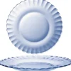 Tallerkener & Bordservicer>Duralex PICARDIE MARINE desserttallerken, blå, diameter 205 mm - sæt med 6 stk.
