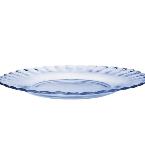 Tallerkener & Bordservicer>Duralex PICARDIE MARINE desserttallerken, blå, diameter 205 mm - sæt med 6 stk.