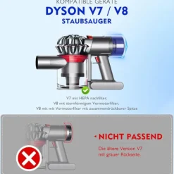 Dyson V8 Støvbeholder med Filterudskiftning Hot