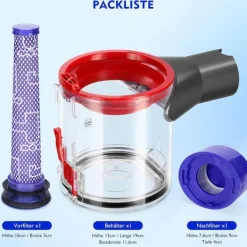 Dyson V8 Støvbeholder med Filterudskiftning Hot
