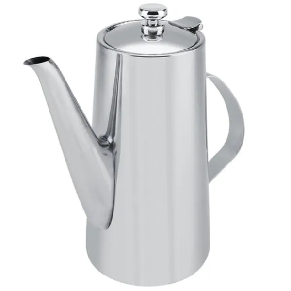 Kaffe- & Tekander>Elegant tekande i tykt rustfrit stål - Hjemmerestaurant Te Kaffe Kedel
