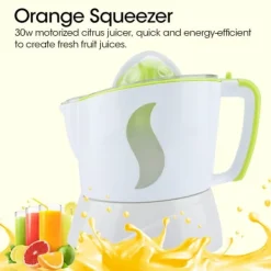 Elektrisk Automatisk Appelsin Citruspresser 2-vejs Juicer Husholdningsmaskine EU Stik 230V Discount