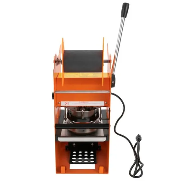Drikkevareautomater>Elektrisk Bubble Tea Forsegler, Høj Forseglings Effektivitet, Justerbar Temperatur,Appelsin