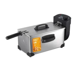 Fritøse>Elektrisk frituregryde, 2500W effekt, 3L kapacitet,3L, EU