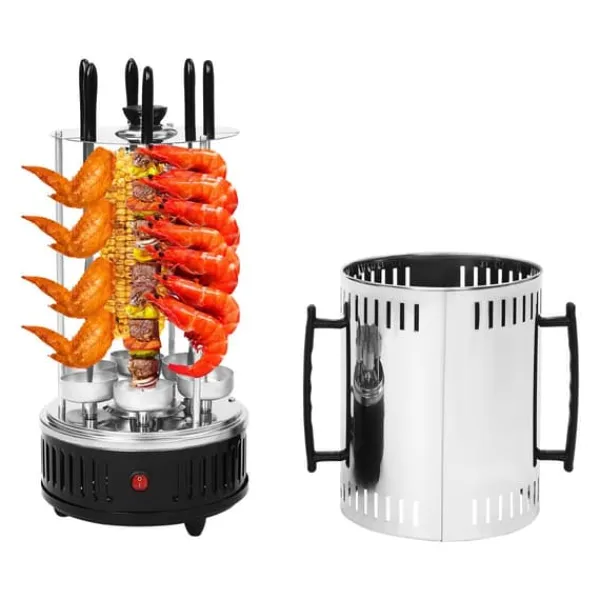 Elektrisk Grill, 1000W Effekt, Maksimal Temperatur 400-500?, Spænding 220-240V, Fritstående Monteringstype Clearance