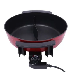 Elektrisk gryde, 1,59 gallons kapacitet, 12,2 tommer diameter, 5 justerbare temperaturer, høj effektivitet opvarmning Best