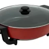 Elektrisk Gryde, 6L Kapacitet, 5 Temperaturindstillinger,rød Discount