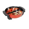 Elektrisk Hot Pot, 1360W Effekt, 6L Kapacitet, 220V Spænding, 5 Temperaturniveauer, Europæisk Standard Stik New