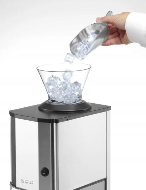 Elektrisk isknuser BarUp 12 kg/t, bred rende, knive af stål Discount