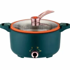 Elektrisk kogegryde Multifunktionel nudler Komfur Stor kapacitet Hot Pot Anti Stick stegepande Sale