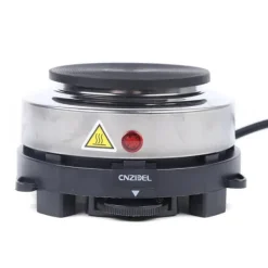 Portable Komfurer>Elektrisk kogeplade, enkelt blus 500 W 6 niveauer, mini bærbar campingkomfur, sort