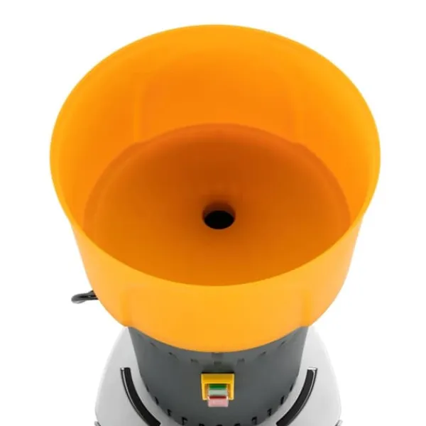 Madkværne & Kødhakker>Elektrisk kornkværn - Kornmølle - Kapacitet 50L - Motor 1300W - Hastighed 19000 rpm - Til tørre korn: majs & hvede - Gul
