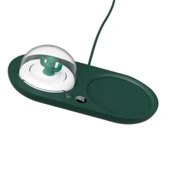 Elektrisk krusvarmer med aromadiffuser - Hurtig opvarmning, konstant temperatur til te, kaffe, mælk - sikker varmeplade Hot