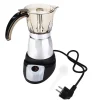 Elektrisk Moka-kande med stor kapacitet, espressomaskine, kaffeperkolator, EU-stik, 300 ml Clearance