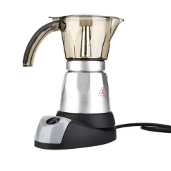 Elektrisk Moka-kande med stor kapacitet, espressomaskine, kaffeperkolator, EU-stik, 300 ml Clearance