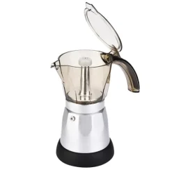 Elektrisk Moka-kande med stor kapacitet, espressomaskine, kaffeperkolator, EU-stik, 300 ml Clearance