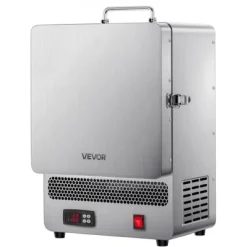 Elektrisk ovn, 1500W bordsmelter, 33x25.5x48 cm, sølv, rustfrit stål Sale