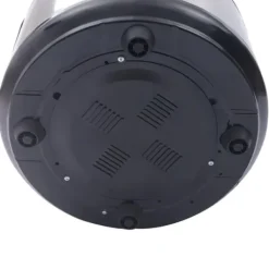 Elektrisk risvarmer - WF-B19 - 19 L - 100 W - 220 V/50 Hz - Non-stick indergryde i 410 rustfrit stål - Termostat 68/72°C - Sort New