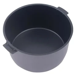 Elektrisk risvarmer - WF-B19 - 19 L - 100 W - 220 V/50 Hz - Non-stick indergryde i 410 rustfrit stål - Termostat 68/72°C - Sort New