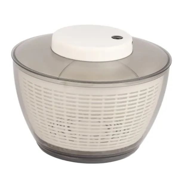 Elektrisk salatspinner - Køkken grøntsags frugtvaskemaskine og tørretumbler - 4500ML Kapacitet - 25x25x15cm Sale