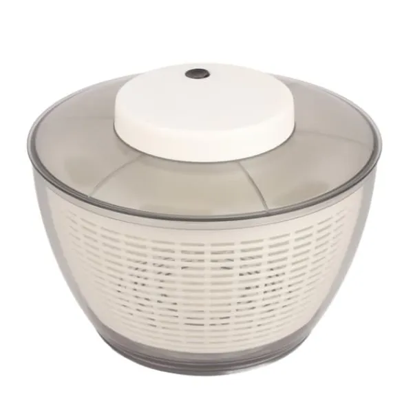 Elektrisk salatspinner - Køkken grøntsags frugtvaskemaskine og tørretumbler - 4500ML Kapacitet - 25x25x15cm Sale