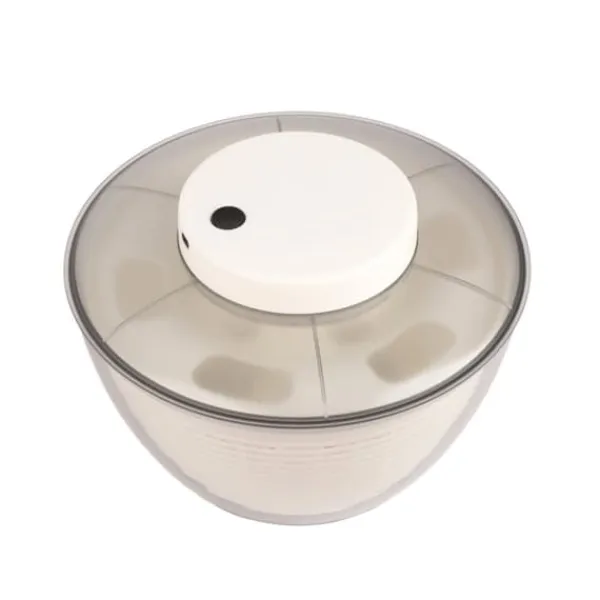 Elektrisk salatspinner - Køkken grøntsags frugtvaskemaskine og tørretumbler - 4500ML Kapacitet - 25x25x15cm Sale